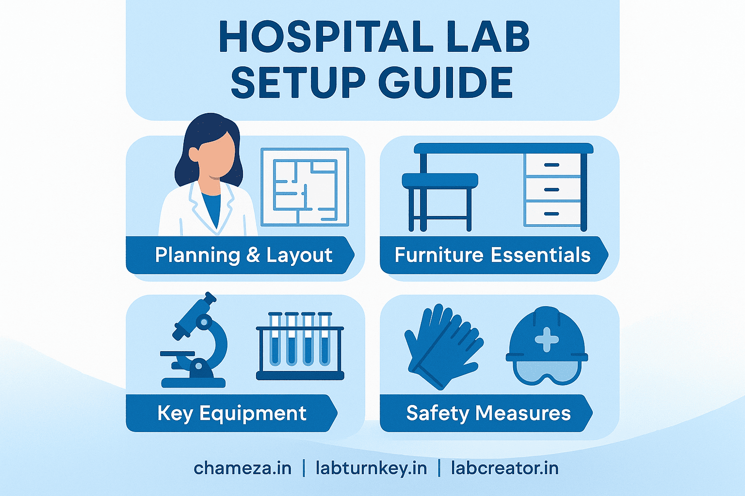 Essential Hospital Laboratory Furniture