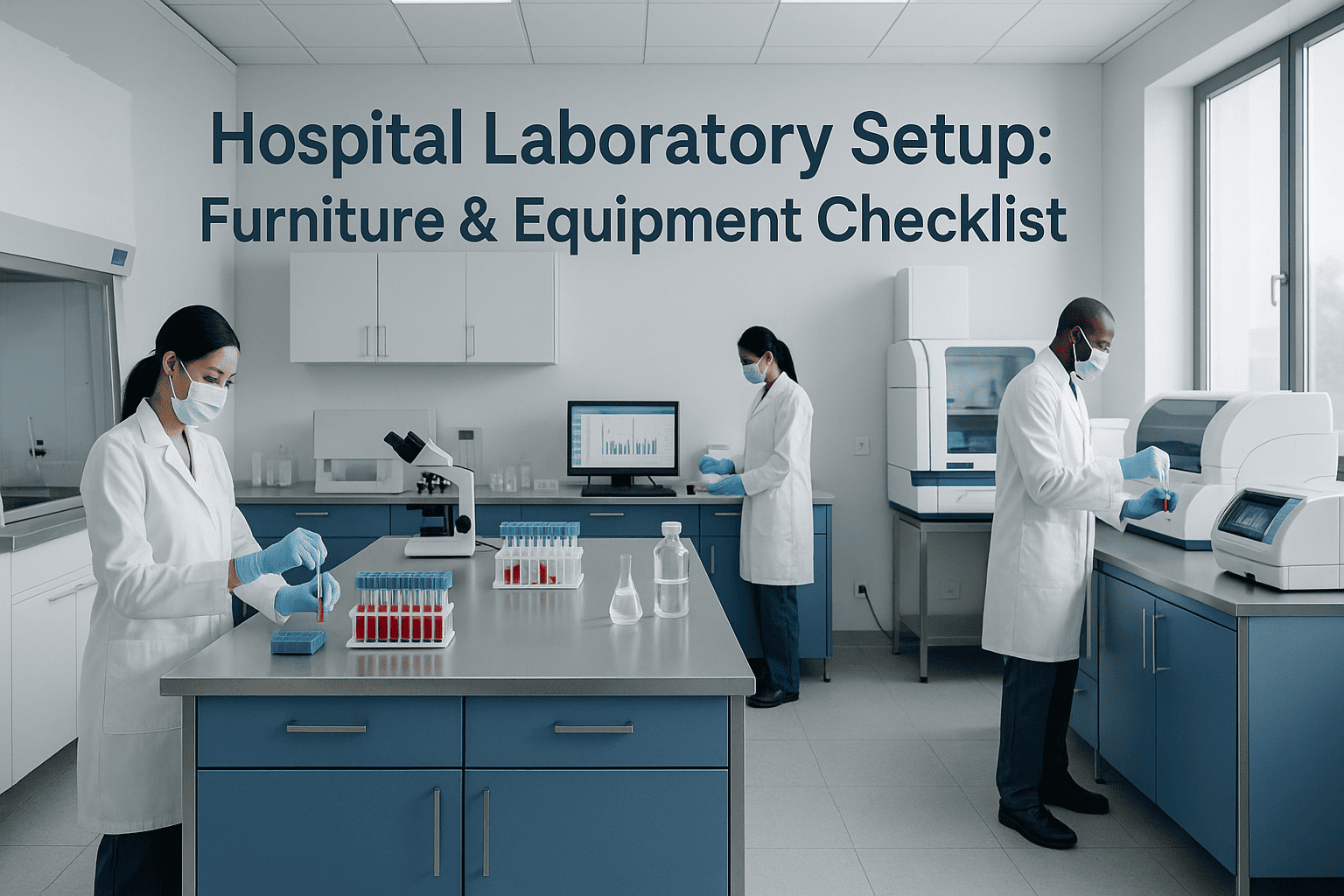 Hospital Laboratory Setup Essential Furniture and Equipment Checklist