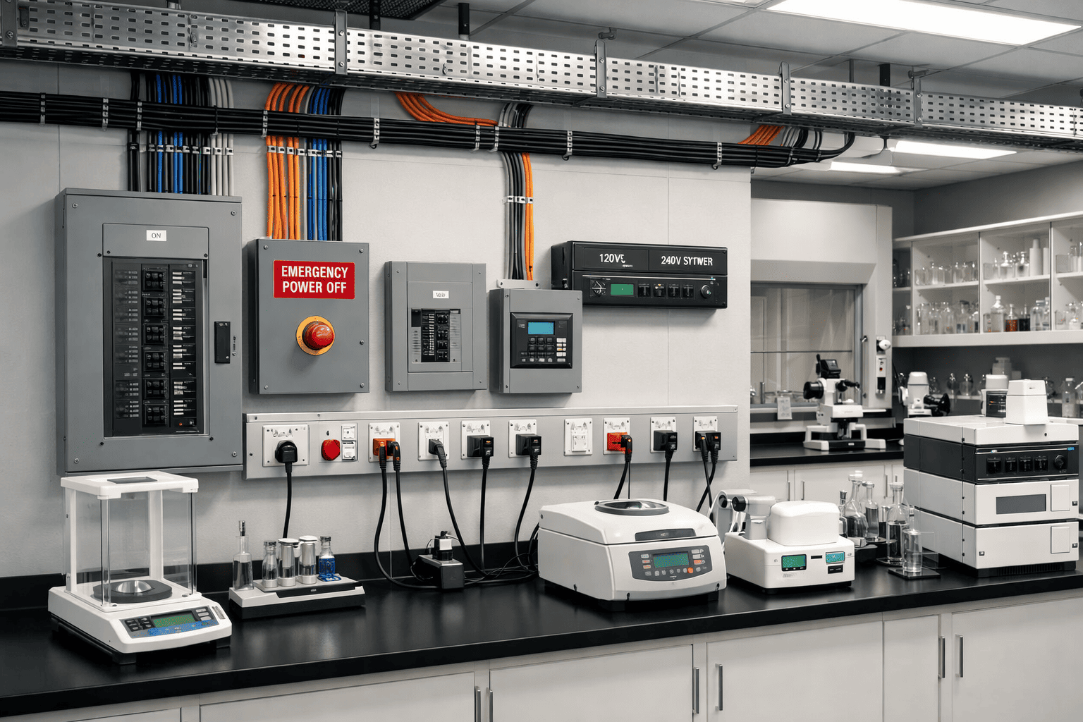 Electrical & Utility Planning for Modern Laboratories